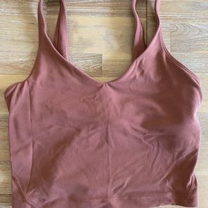 Lululemon 4 Align Cropped tank